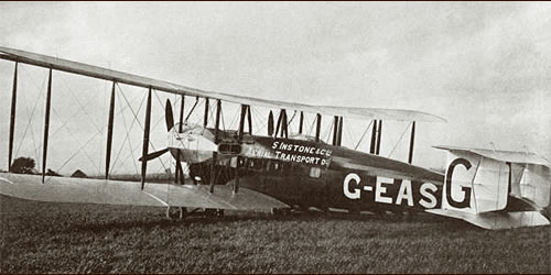 The Vickers Vimy 'Commercial'